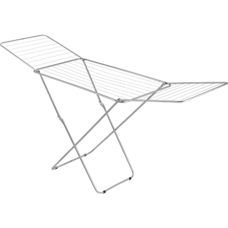 Séchoir à linge Metaltex Capri 20 m Longueur de séchage 55x105x206 cm Argent
