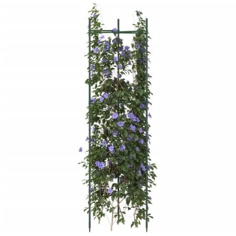 Tomatenkäfige 6 Stk. 116 cm Stahl und PP vidaXL307378