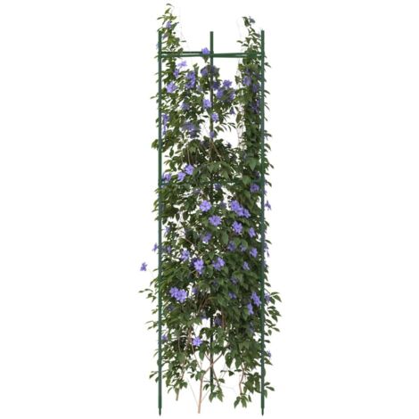 Tomato Cage 2 pcs 116 cm Steel and PP vidaXL