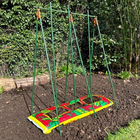 Tomato Cage Planter & Climbing Plant Support Frame Trellis for Grow Bags