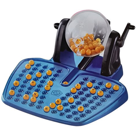 COSEDACASA Tombola automatica bingo con 48 cartelle gioco da tavola società di natale per famiglia