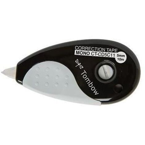 Tombow Korrekturroller Grip CT-CD5C11 5mmx10m schwarz/weiß