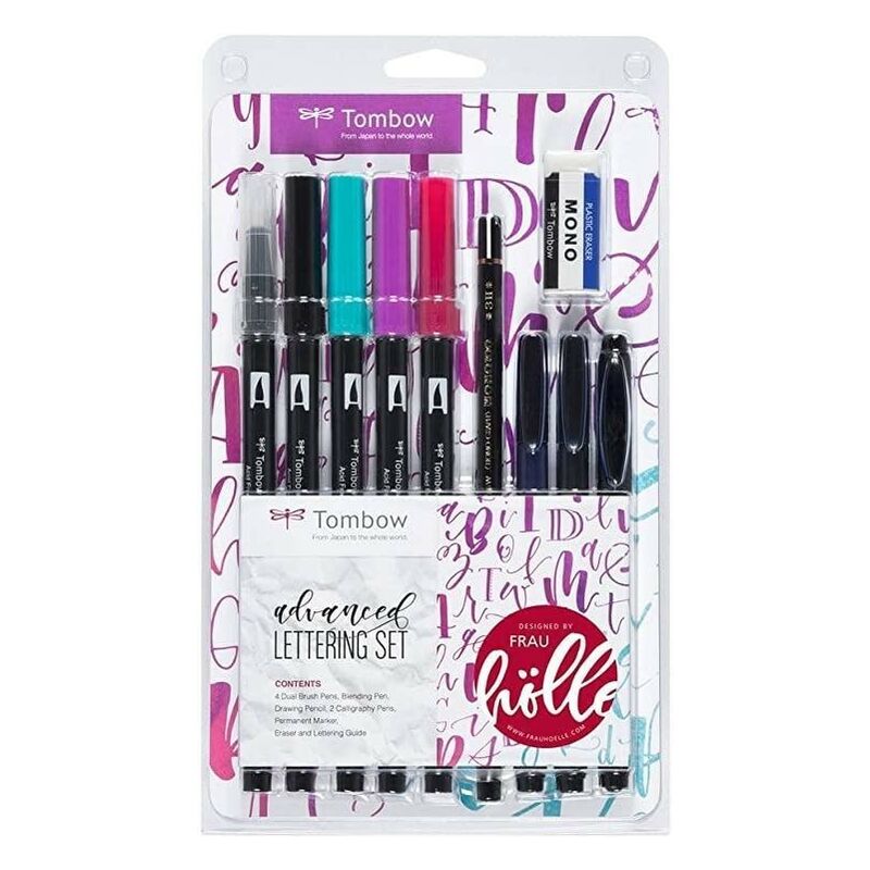 

Tombow set lettering avanzado estuche