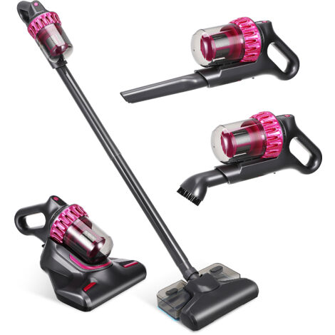 Tominio-Aspirateur sans fil 5 en 1 - Aspirateur portatif silencieux sans fil - Avec réservoir d'eau