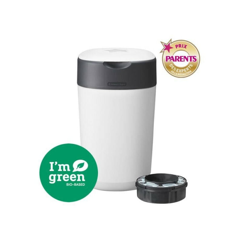 Poubelles a couches - Twist & Click - Anti-Odeurs Anti-Germes - 1 cassette - Film multicouche antibactérien - b - Tommee Tippee