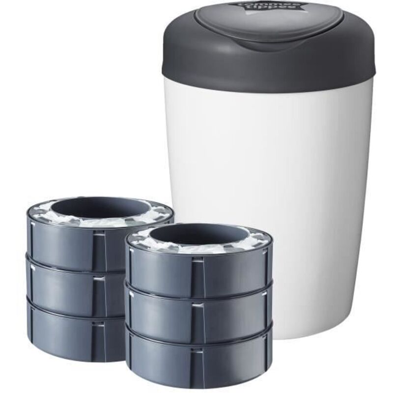 Starter Pack Sangenic simplee - 1 bac + 6 recharges - Tommee Tippee