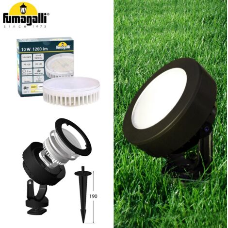 TOMMY SPIKE NERO SATIN LED GX53 10W CCT