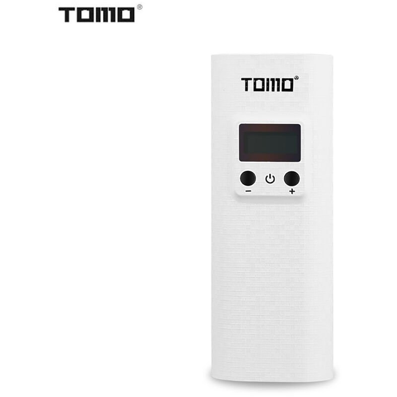 K2 18650 Batterie Au Lithium Chargeur Deux Ports Usb Banque D'Alimentation Avec Ecran Lcd Numerique Pour Telephones Mobiles, Blanc - Tomo