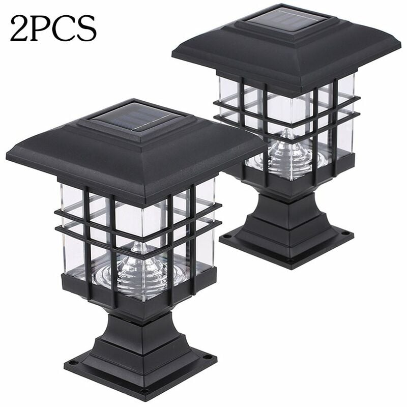 

0.2 W Paquete de 2 balizas LED para jardin con energia solar - Tomshine
