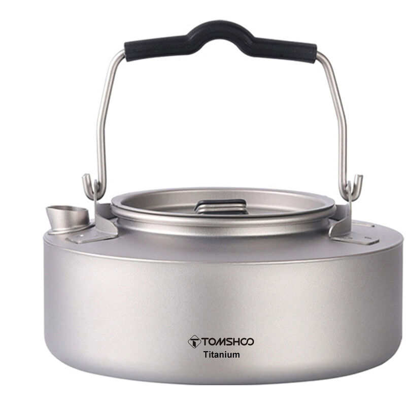 Tomshoo - Bollitore in titanio, 600 ml - 600 ml