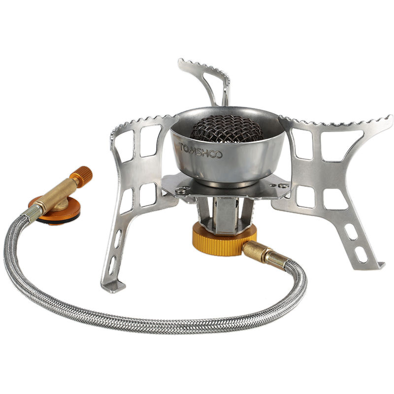 

Mochilero Bote cocina de gas camping al aire libre Cocinar plegable Senderismo Suministro de butano frasco Compatible - Tomshoo