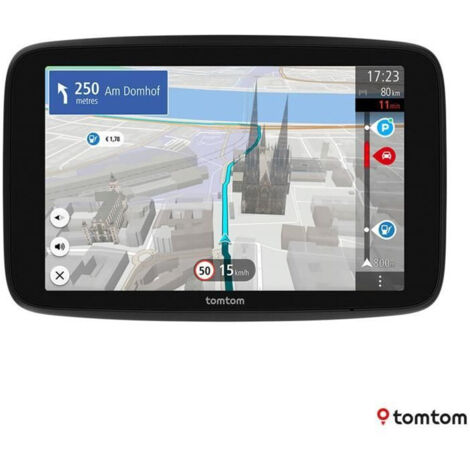 TomTom GO navegador Portátil/Fijo 17,8 cm (7") Pantalla táctil Negro