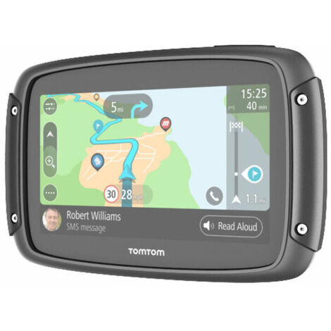 Tomtom Rider 550 Navigatore GPS Display Touch Screen 4.3” Memoria 16GB Slot MicroSD Mappe Tutta Europa Wi-Fi / Bluetooth