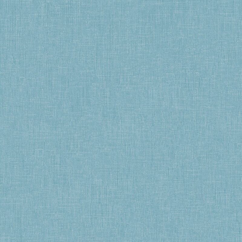 Profhome - Textiloptik Tapete 369258 Vliestapete Leicht Strukturiert Unifarben Matt Blau 5, 33 M2