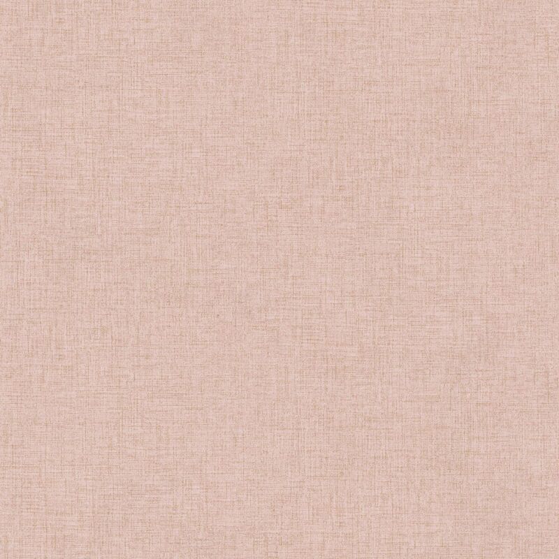 Profhome - Ton-in-ton Tapete 374301 Vliestapete Leicht Strukturiert Unifarben Matt Rosa 5, 33 M2