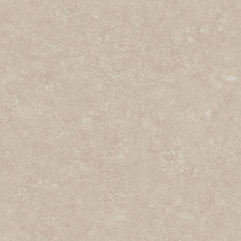 Profhome - Ton-in-ton Tapete 377451 Vliestapete Leicht Strukturiert Unifarben Matt Beige Weiß 5, 33 M2