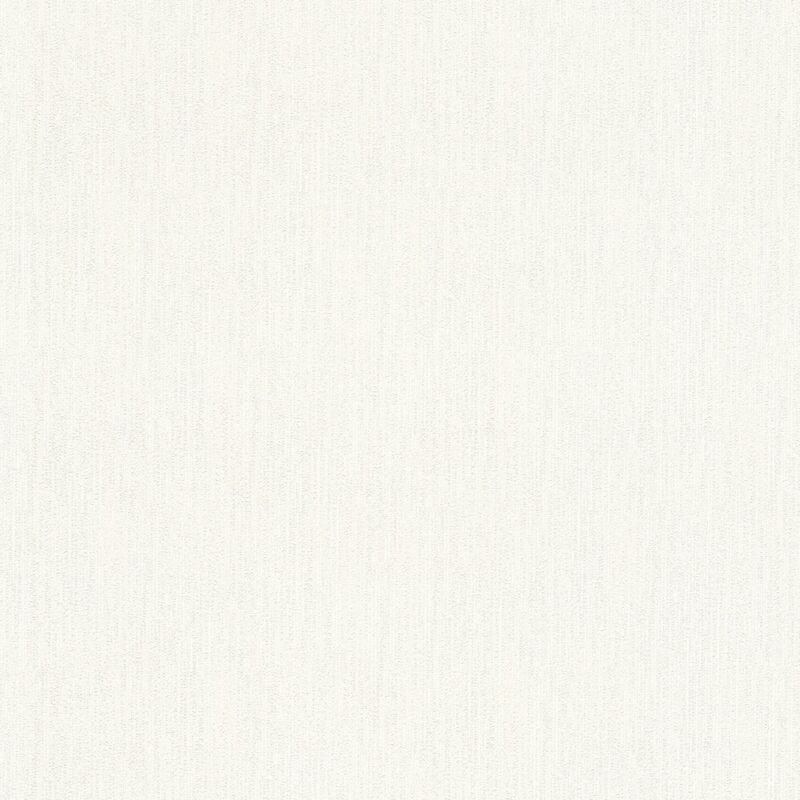 Ton-sur-ton wallpaper wall Profhome 366881 non-woven wallpaper slightly textured Ton-sur-ton matt white 5.33 m2 (57 ft2) - white