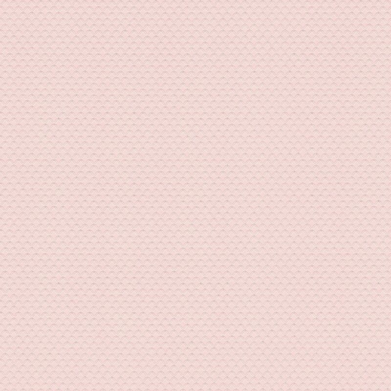 Profhome - Ton-sur-ton Wallpaper Wall 368971 Non-woven Wallpaper Slightly Textured Ton-sur-ton Glittering Pink Violet 5.33 M2 (57 Ft2)