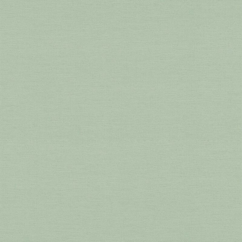 Profhome - Ton-sur-ton Wallpaper Wall 371788 Non-woven Wallpaper Slightly Textured Ton-sur-ton Matt Green 5.33 M2 (57 Ft2)