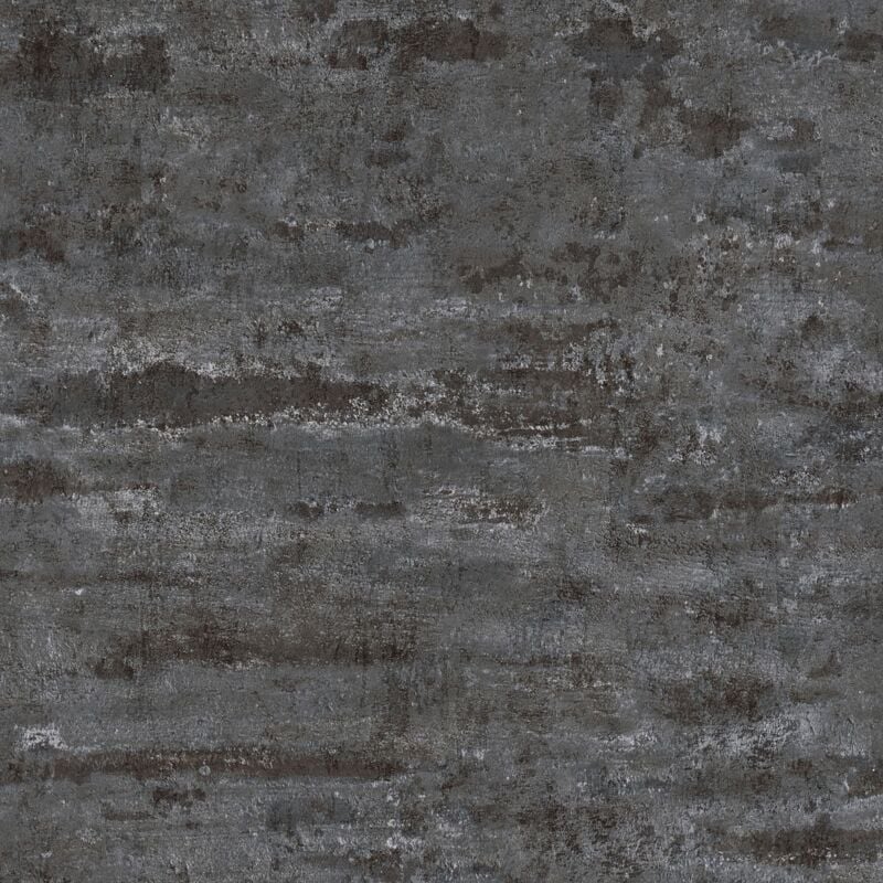 Ton-sur-ton wallpaper wall Profhome 374154 non-woven wallpaper slightly textured Ton-sur-ton matt black 5.33 m2 (57 ft2) - black