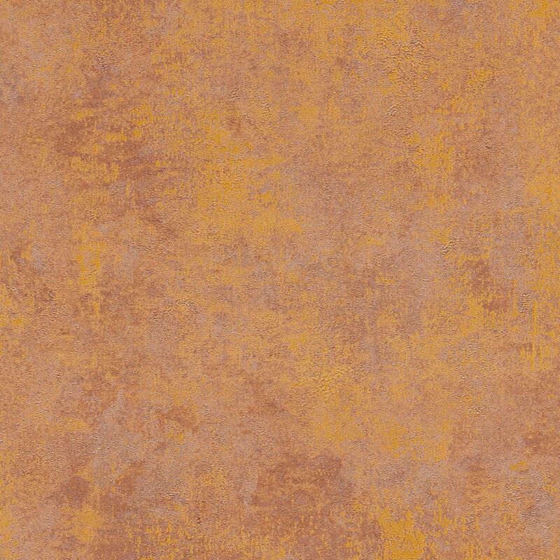 Ton-sur-ton wallpaper wall Profhome 374253 non-woven wallpaper slightly textured Ton-sur-ton shiny orange copper brown 5.33 m2 (57 ft2) - orange
