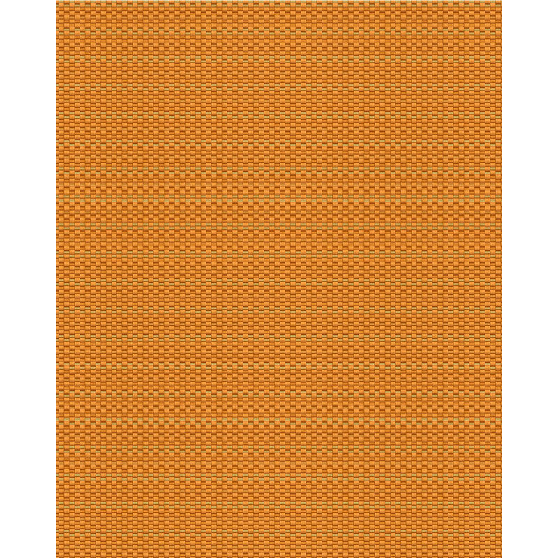 Profhome - Ton-sur-ton wallpaper wall BA220085-DI hot embossed non-woven wallpaper embossed Ton-sur-ton and metallic highlights orange gold 5.33 m2