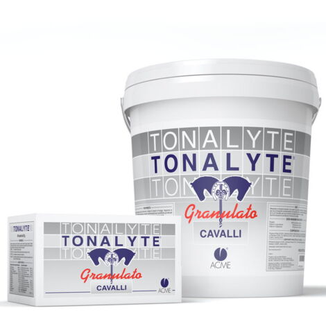 TONALYTE mangime complementare per cavalli a base di vitamine, aminoacidi, micro e macro elementi: secchiello 5kg