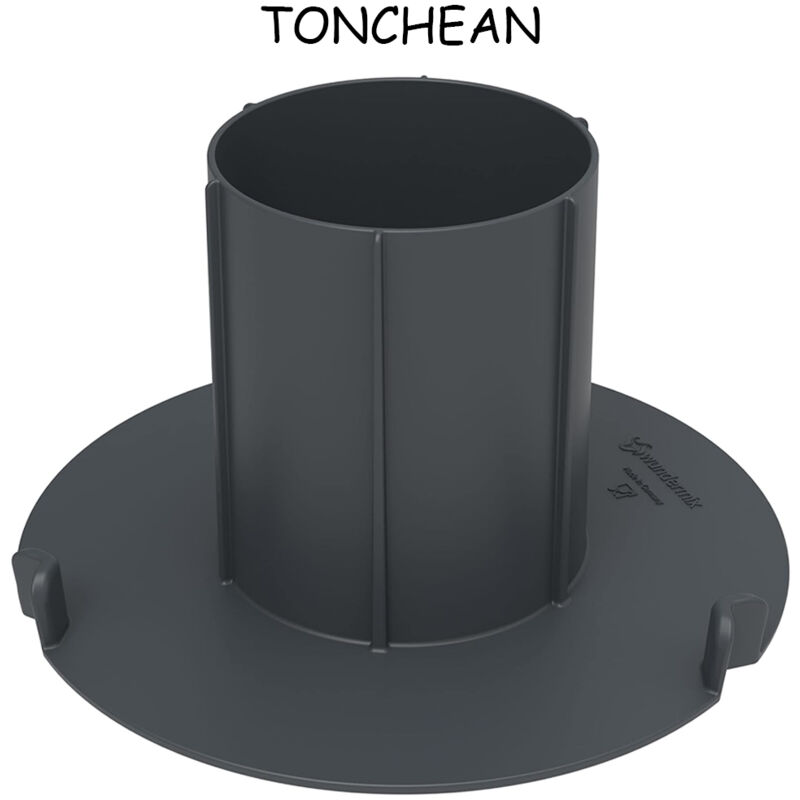 Tonchean - Réducteur de bol Thermomix (TM6/TM5) • Hacher, mélanger et réduire l'efficacité des aliments • Fabriqué en Allemagne Grand diamètre de
