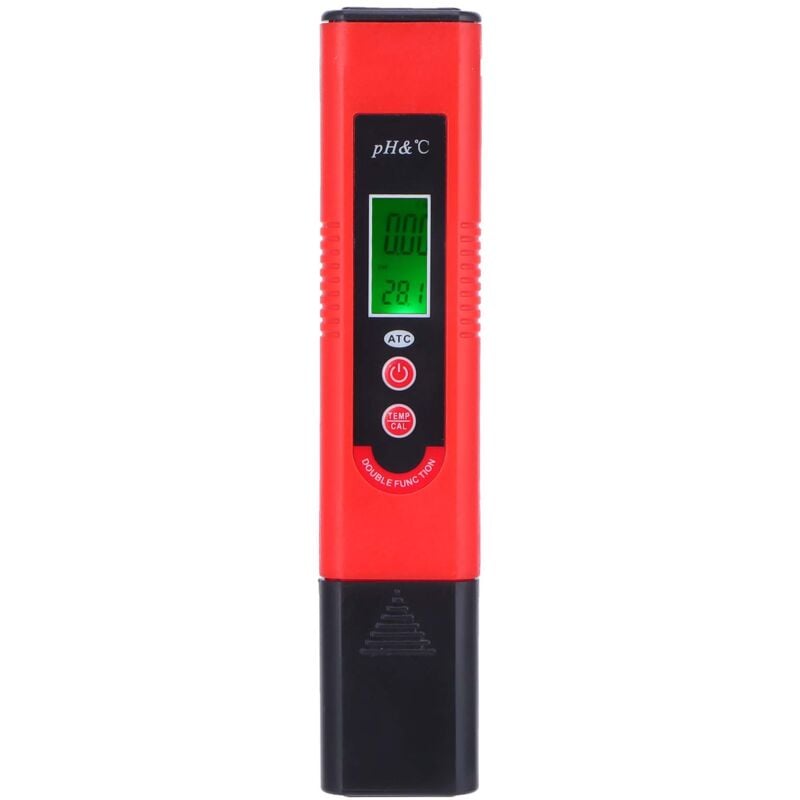 Tonchean - PH-007 ph Tester Testeur digital lcd ph Meter avec fonction de compensation automatique de la température