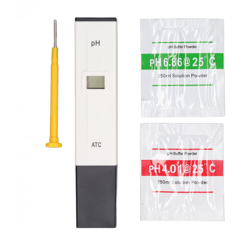 TONCHEAN PH Test Pen Portable Identification Automatique Haute Précision Sonde Digital PH Meter pour l'eau