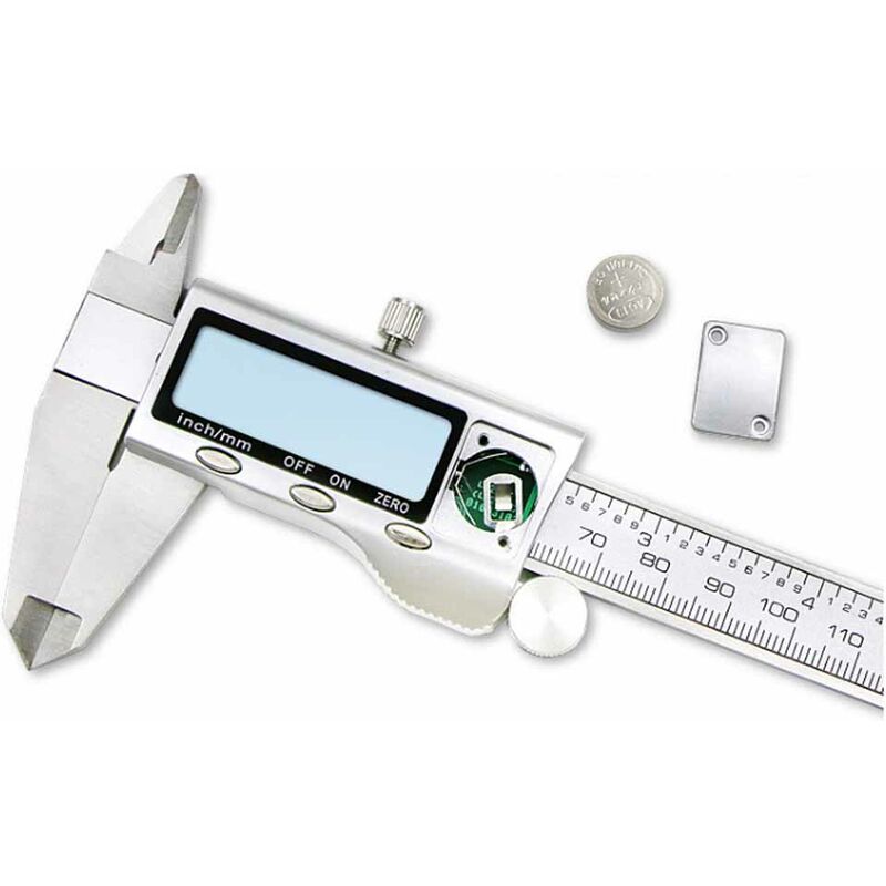 Tonchean - Pied à coulisse en acier inoxydable 0-150mm, Bracelet de bijoux pour la maison, perle Wenwan