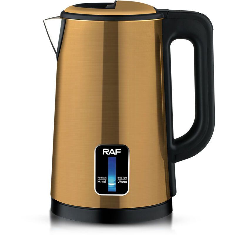 TONCHEAN Bouilloire électrique domestique en acier inoxydable, 2,5 l, avec mise hors tension automatique, grande capacité 2000wG