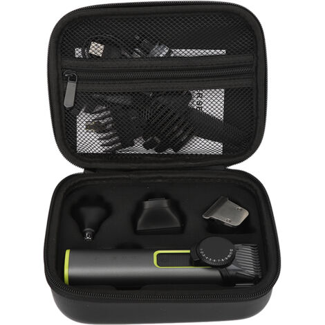 Tondeuse 4 en 1 Électrique Barbe et Cheveux USB Rechargeable IPX7 Étanche Professionnelle avec Coupe Nez