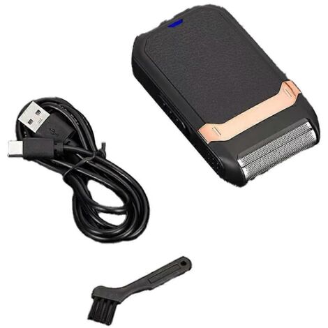 Tondeuse à barbe électrique pour hommes, tondeuse rechargeable sans fil