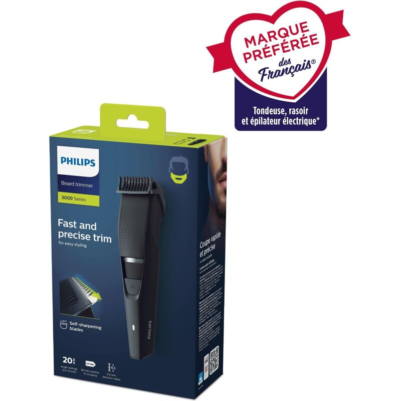 Philips BEARDTRIMMER Series 3000 BT3234/15 Beard trimmer