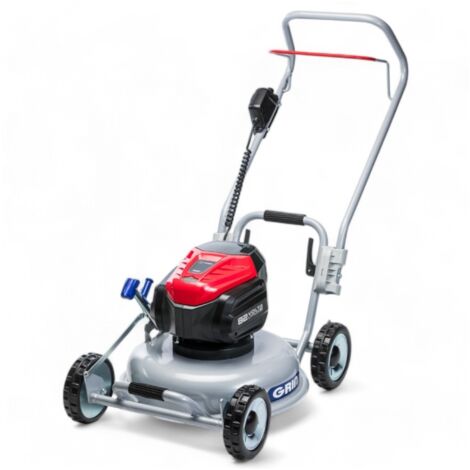 Tondeuse à batterie 82V – Autonomie 800 à 1000 m² – Largeur de coupe 46 cm – Moteur électrique Cramer 1,5 kW – Système mulching breveté - BM46-82V