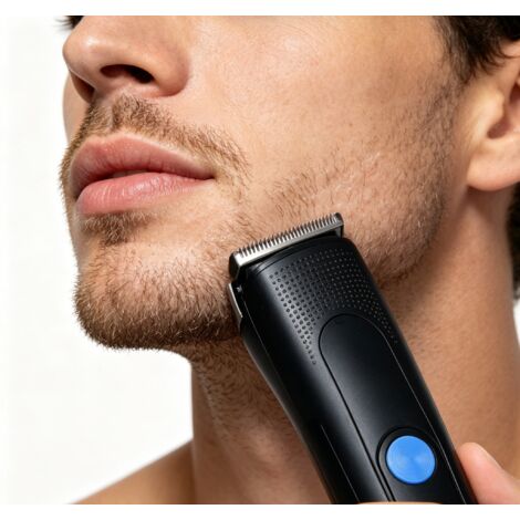 Tondeuse à cheveux Aigostar 5W, coiffeuse et outillage de soin hautement résistant, batterie rechargeable 500mAh, kit multifonction pour barbe et corps, utilisation quotidienne à domicile, design ergo