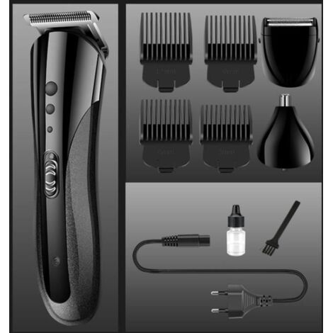 Tondeuse à cheveux électrique pour hommes puissant barbe coupe rasoir machine sans fil