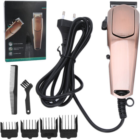 Tondeuse à Cheveux Électrique Professionnelle avec Réglage de Précision - Machine de Coupe 220V-240V Prise EU