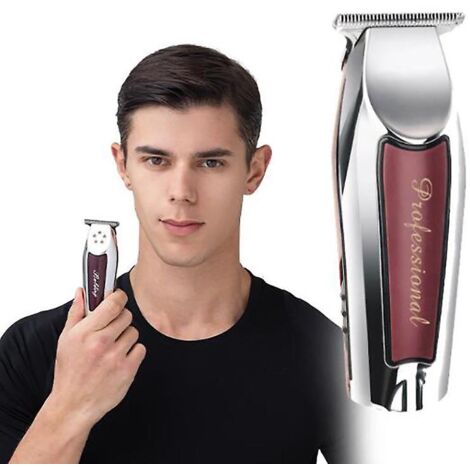 Tondeuse à cheveux magnifique pour hommes, nouvelle tondeuse à cheveux à lame en T, tondeuse à cheveux sans fil pour coiffeur professionnel, tondeuse à cheveux à lame en T