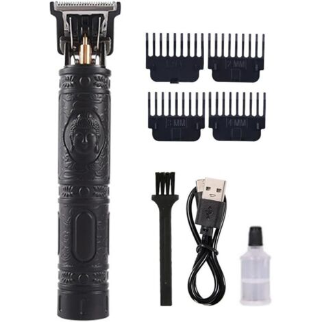 Tondeuse à cheveux professionnelle sans fil, kit de toilettage rechargeable, outil coupe pour hommes et bébés tous les types -