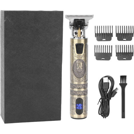 Tondeuse à Cheveux Professionnelle USB Portable - Outil de Coupe Rétro