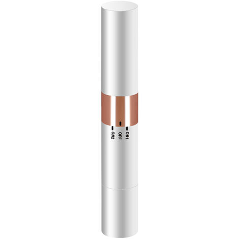 Tondeuse à cheveux rechargeable 2 en 1 pour femmes, pour les sourcils et le visage, avec deux têtes. - AquaForge