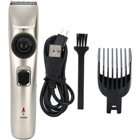 Tondeuse à Cheveux Rechargeable Précise - Machine de Coupe et Affinage Capillaire Électrique