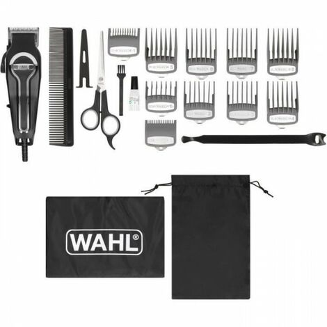 Tondeuse a Cheveux  secteur - WAHL - ELITE PRO - 230 V - 10 sabots - Noir