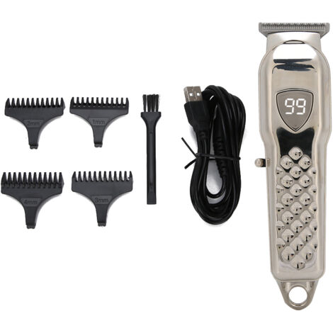 Tondeuse à Cheveux SK-755 Rechargeable USB avec Affichage Numérique pour Hommes