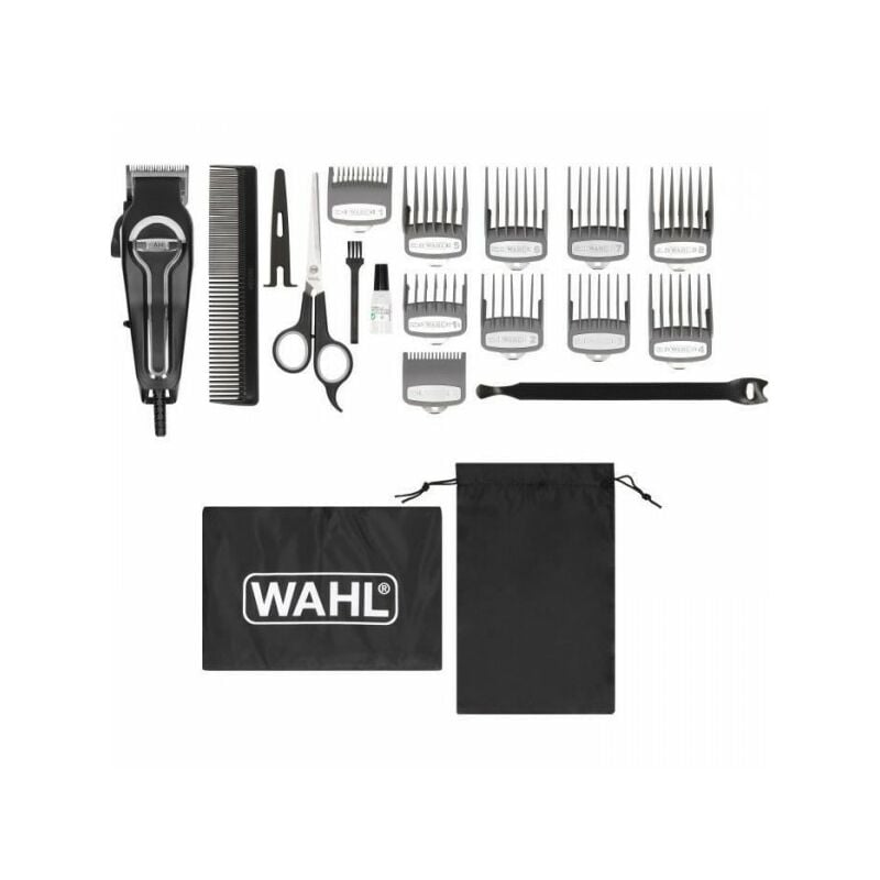 Tondeuse a Cheveux secteur Wahl elite pro - 230 v - 10 sabots - Noir