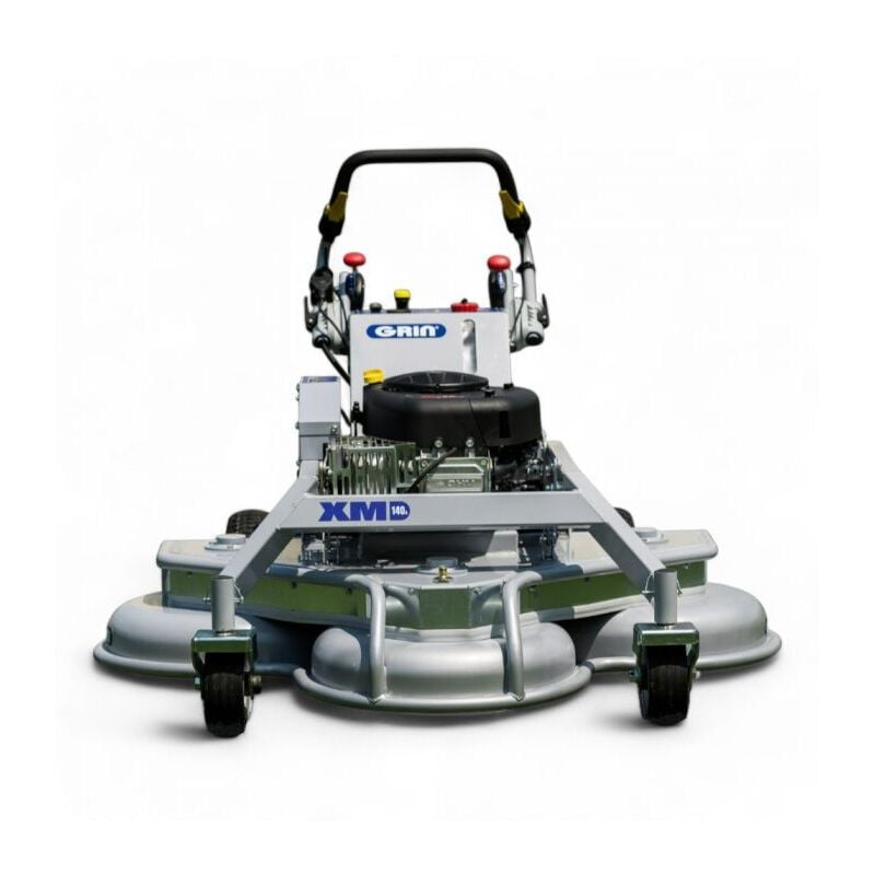 Grin - Tondeuse à essence professionnelle 140 cm, mulching 8100 m²/h, zéro turn XM140A