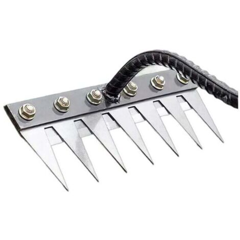 Tondeuse à gazon désherbage sol meuble 7 griffes métal multi-usages herbe durcie jardinage cadeaux désherbeur durabilité facile à utiliser jardinage semis parterre de fleurs outils agricoles