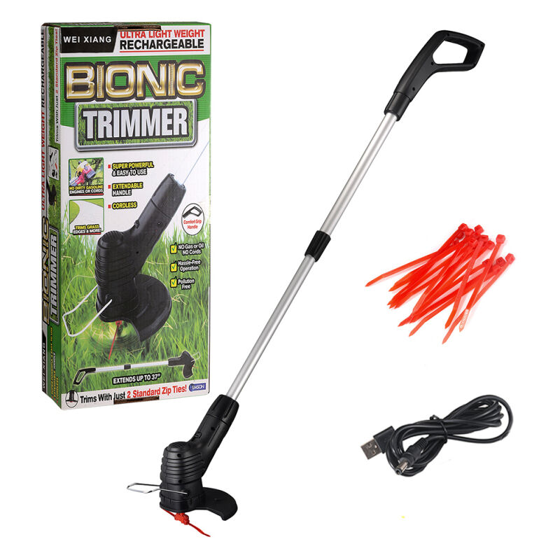 Tondeuse à gazon électrique sans fil, portable et légère, rechargeable par usb, débroussailleuse